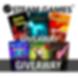 Steam Games Giveaway A colorful collage featuring game covers of Battle vs Chess, InfraSpace, Deployment, We Are The Dwarves, and Cryptmaster to promote a giveaway.