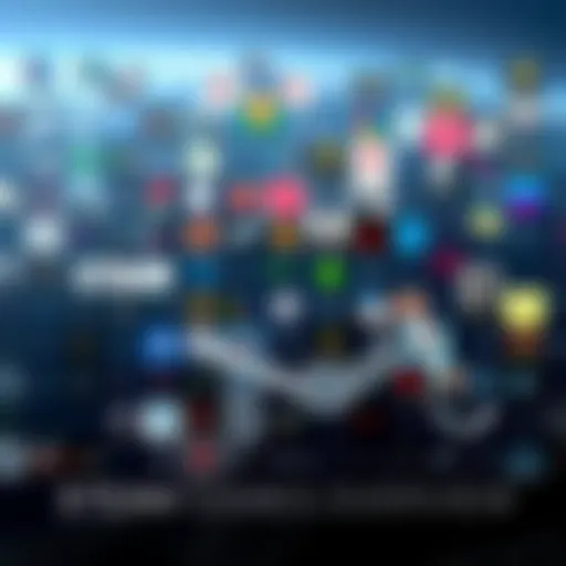 Steam Games Overview A collage of various Steam game logos, illustrating the vast number of titles released in 2025, with some highlighted and others faded to show the lack of visibility for many games.