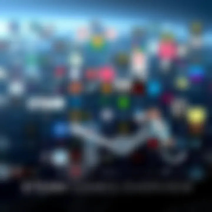 Steam Games Overview A collage of various Steam game logos, illustrating the vast number of titles released in 2025, with some highlighted and others faded to show the lack of visibility for many games.