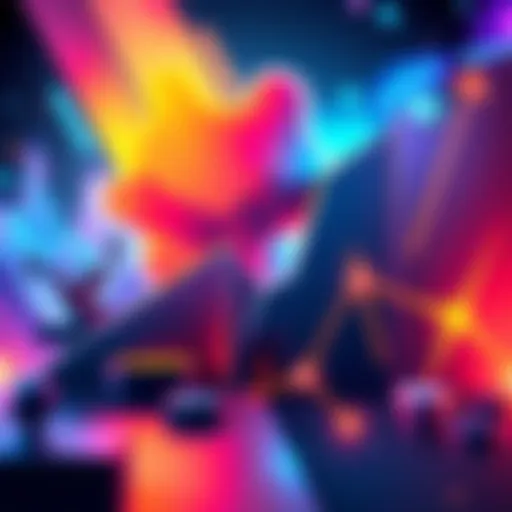 Illustration showing low earnings of Steam games with a graph and game icons