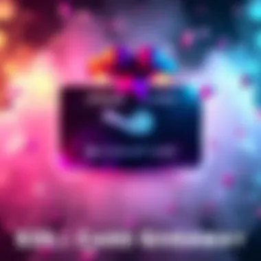 A colorful graphic promoting a $20 Steam gift card giveaway, inviting people to comment on their dream AI gaming tasks for a chance to win.