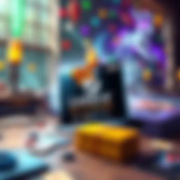 A colorful graphic promoting a $25 Steam Gift Card giveaway for the game 'Cardia: Keys of the Old King', featuring card game elements and excitement.