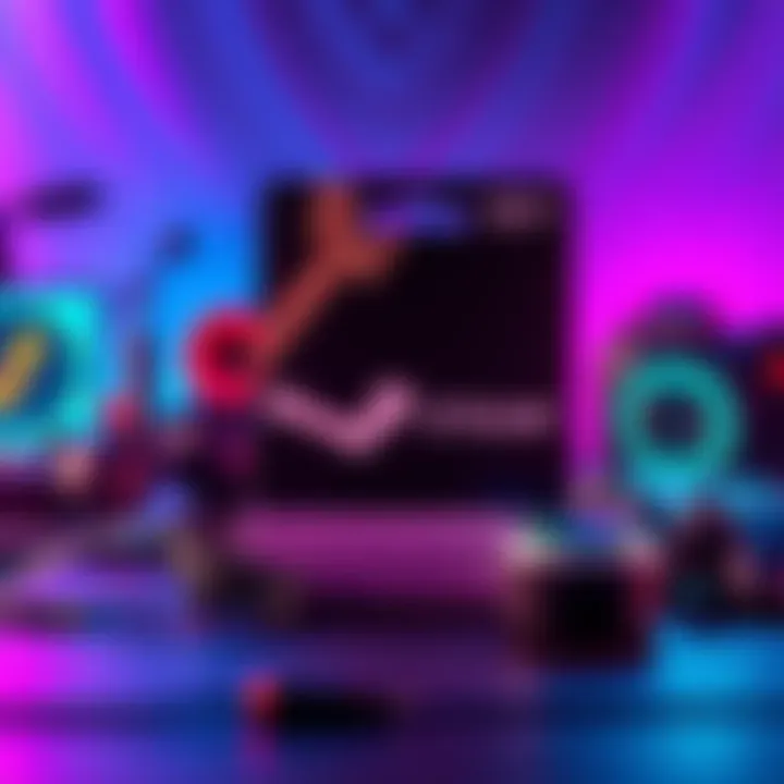 Graphic showing a $21 Steam gift card with gaming accessories and a comment box for entries