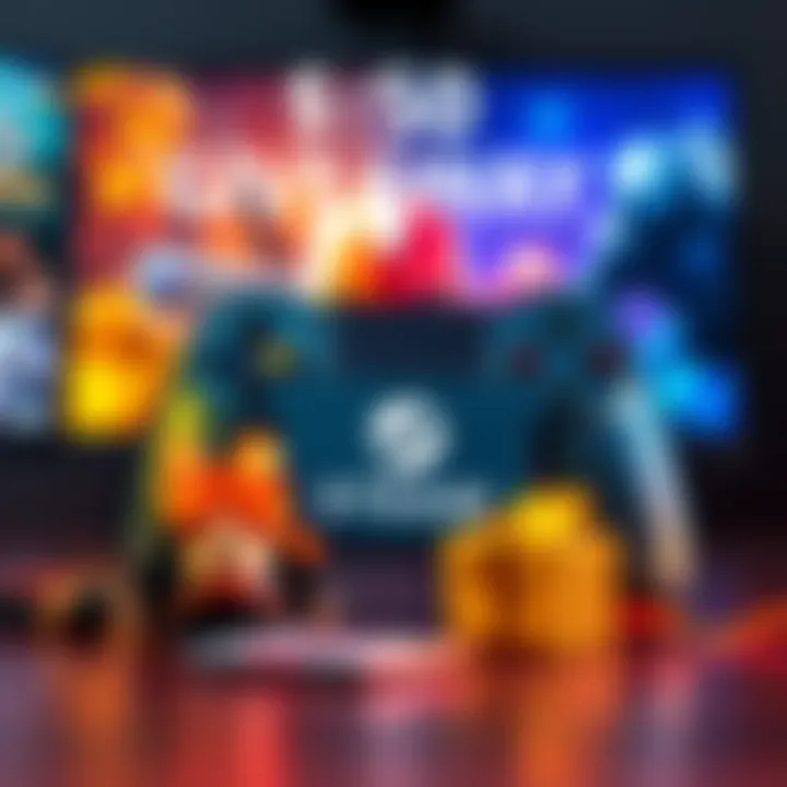 Steam Giveaway Announcement Graphic showing a game controller and a $50 Steam gift card with a gaming background