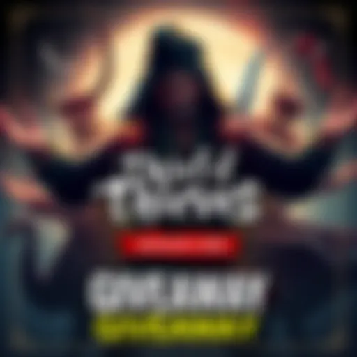 Steam Giveaway for Thief of Thieves Promotional graphic for Thief of Thieves: Season One Steam giveaway with gaming elements