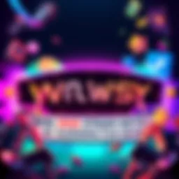 A vibrant graphic showing gaming elements and a banner inviting players to guess five games for a chance to win Steam keys