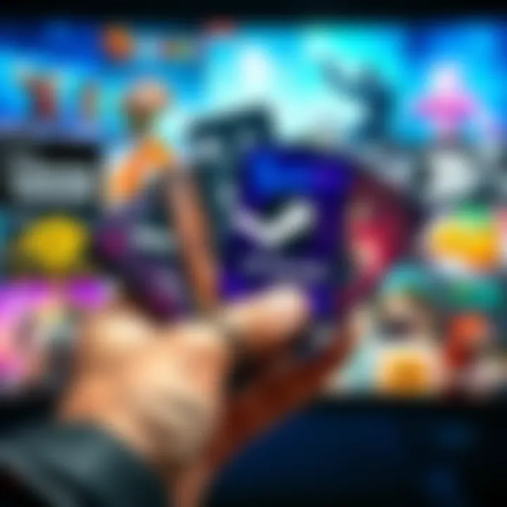 A collection of Steam keys, including popular games like CHRONO TRIGGER and Sea of Stars, in a gamer's hand with colorful game artwork in the background.