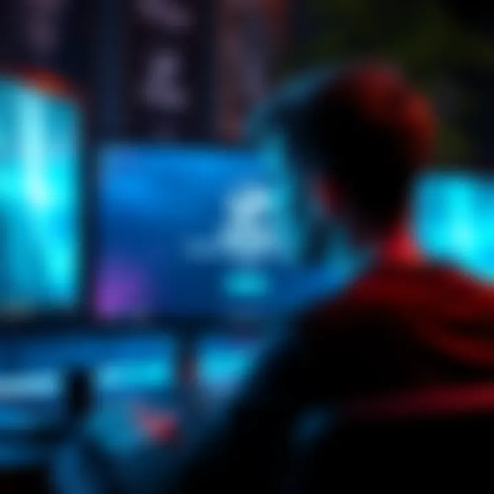 A frustrated gamer staring at a computer screen with a Steam login error message