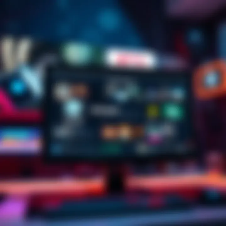 View of a computer screen displaying key insights from Steam Machine emails related to gaming