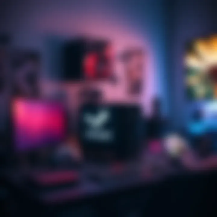 A gaming setup featuring a Steam Machine with various consoles and gaming peripherals, highlighting performance and noise issues.