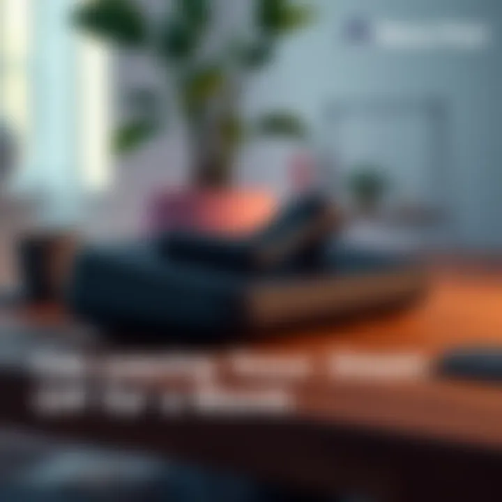 A Steam device turned off and resting on a wooden table with a plant in the background, highlighting concerns about leaving it off for an extended time.