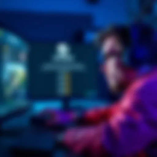 A frustrated gamer looking at a computer screen showing limited payment options for Steam in Australia.