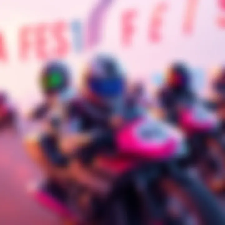 Colorful avatars and stickers for Steam Racing Fest 2025