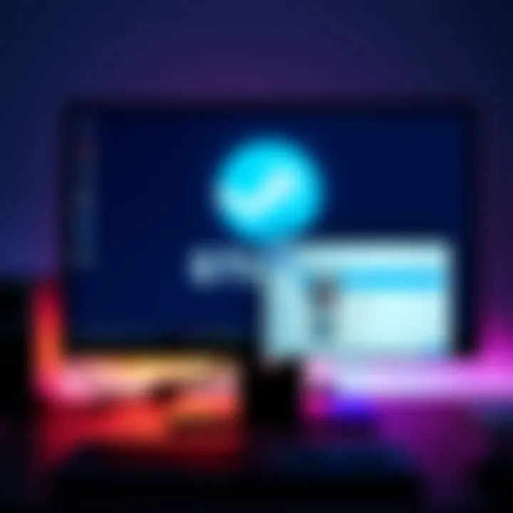 A computer monitor displaying the Steam logo with an open storage management window showing game files on a different drive.