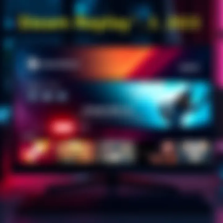 A screenshot showing missing Steam Replay for 2023, with visible years 2022 and 2024 highlighted in the app.