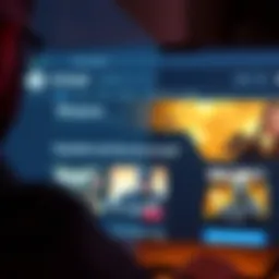 Screenshot of Steam homepage showing Call of Duty highlighted in sales despite negative reviews