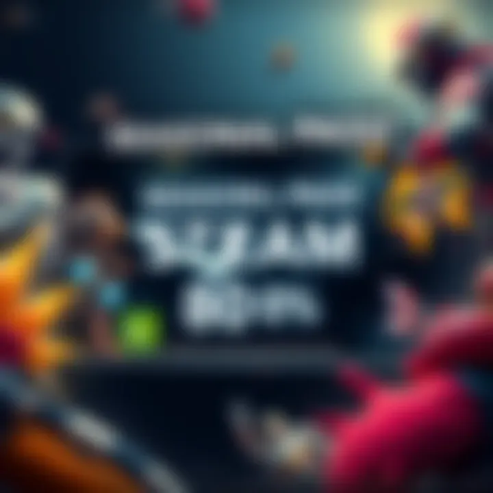 Steam Seasonal Pass Sale A promotional banner showcasing the Steam platform with a highlight on the 80% discount for the seasonal pass and the $14 chaotic great edition deal.