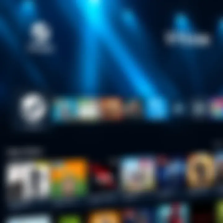 The new home page of the Steam Store showcasing a cleaner design with highlighted game titles and improved navigation features.