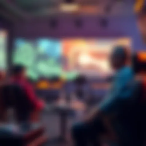 A Steam veteran shares thoughts on Epic Games' recent mistakes in a discussion setting with a gaming backdrop