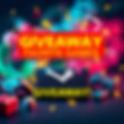 A vibrant graphic announcing a Steam Wallet Codes giveaway, featuring gaming elements and inviting comments about favorite games.
