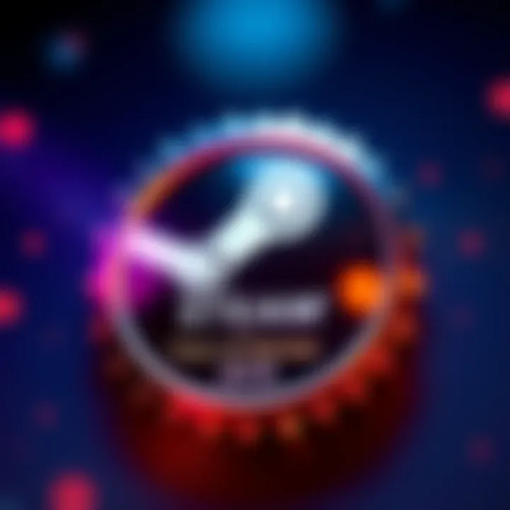 Close-up of Steam years of service badge showing account creation date
