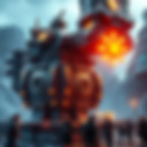 Stella Bastion displaying two bastion cells alongside a shiny Queen reactor, with excitement in the air as people discuss its impact.