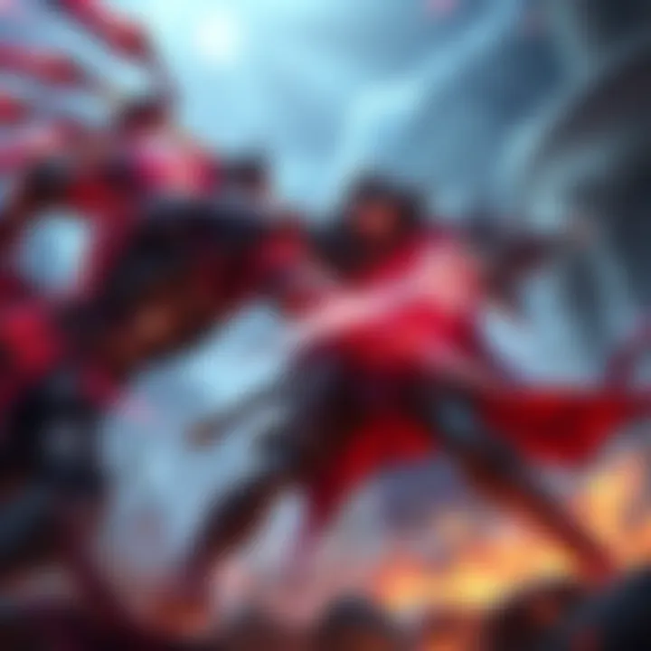 A character in armor battling a fierce enemy, showcasing intense combat and parrying mechanics in Stellar Blade.