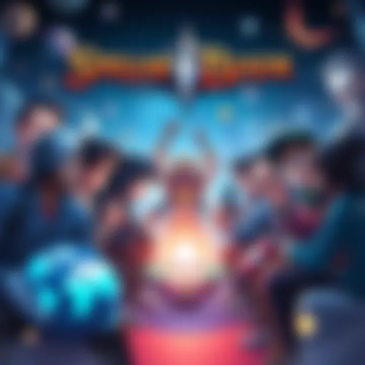 A gaming scene showing diverse players from around the world enjoying Stellar Blade, symbolizing its new global reach across 250 regions.