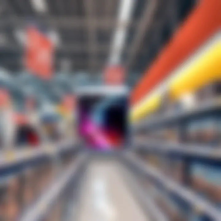 The PS5 game Stellar Blade on a store shelf with a price tag of $20 at Walmart