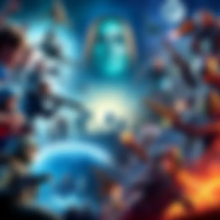 Collage of popular story-driven video games characters and scenes, showcasing immersive gameplay.
