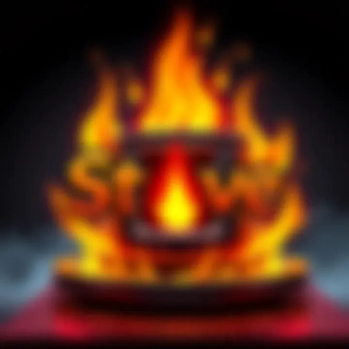Logo of the Stove game showcasing its return with vibrant colors and design elements