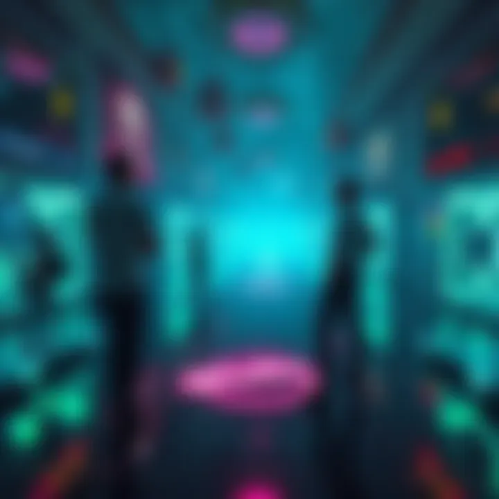 Strange Floor Markings in Stella Confused players examining unusual floor markings in the game Stella