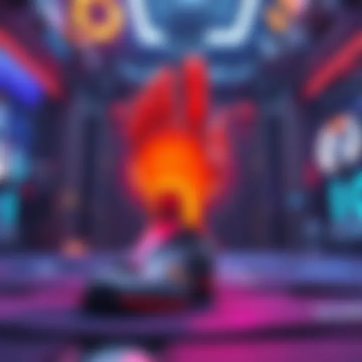 A peculiar foot appearing in the Overwatch vs Talon interface, causing curiosity among players.