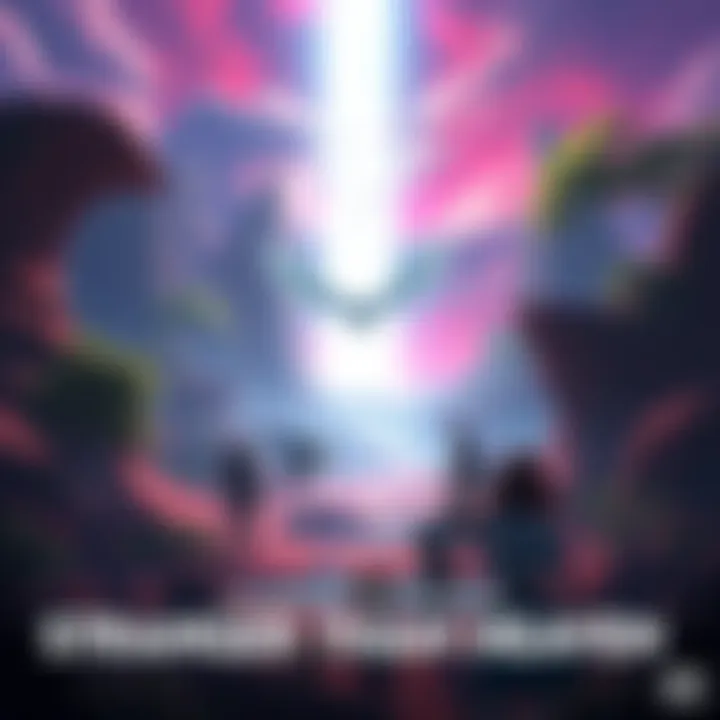 Stranger Than Heaven Game Art A vibrant scene showcasing characters and landscapes from the game Stranger Than Heaven