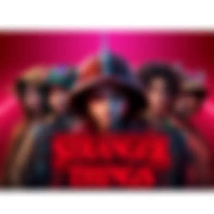 Various new skins inspired by Stranger Things characters showcased together