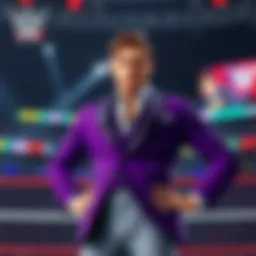Strauss Zelnick as a playable character in WWE 2K26, featuring his iconic suit and confident pose in a wrestling ring