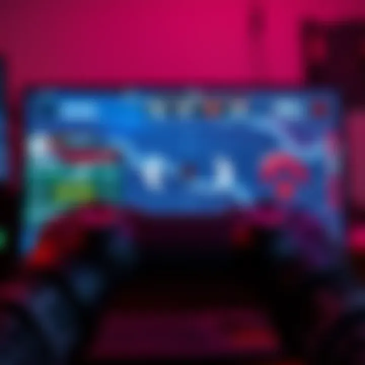 A stream overlay showing essential analog inputs like arrows, throttle, and brake symbols on a gaming screen.