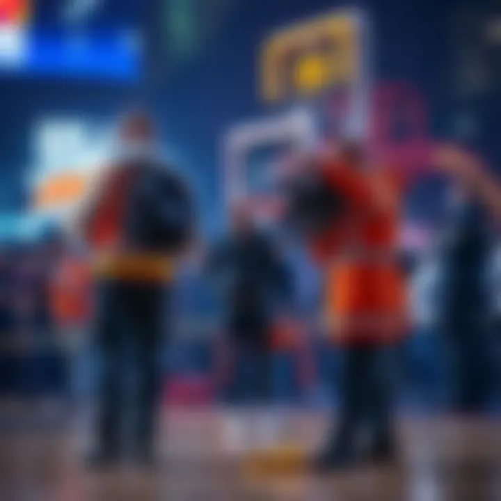 Streamer Ends Livestream During Knicks Game A streamer cutting off his livestream while paramedics attend to an injured cameraman after altercation with Knicks fans