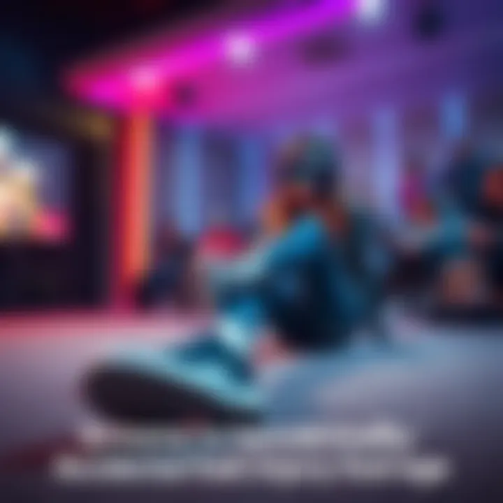 Rene Redo accidentally runs over a woman's foot during a live stream, showing the scene of the incident with visible reactions from viewers in the background.