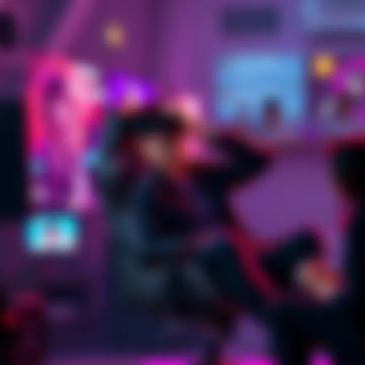 Streamer Collapses During Live Broadcast A Chinese streamer on a gaming chair, looking distressed and holding his head, while viewers react in shock on the chat screen.