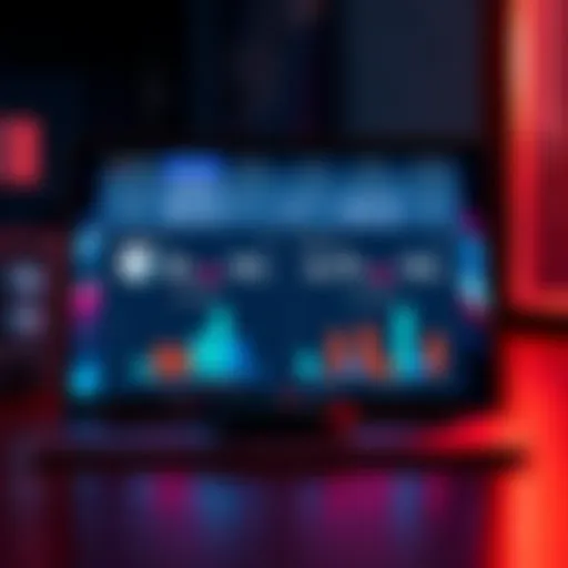 Streaming Comparison A side-by-side comparison of Virtual Desktop and dedicated dongles for streaming, showcasing user feedback and performance metrics on a laptop screen.