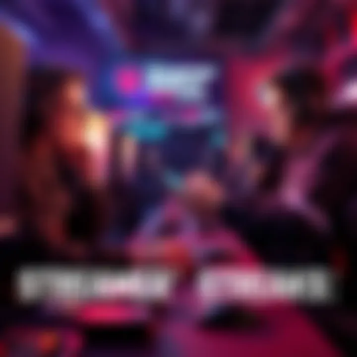 An experienced player challenges a popular streamer during a competitive gaming match, showcasing intense gameplay and skill debate