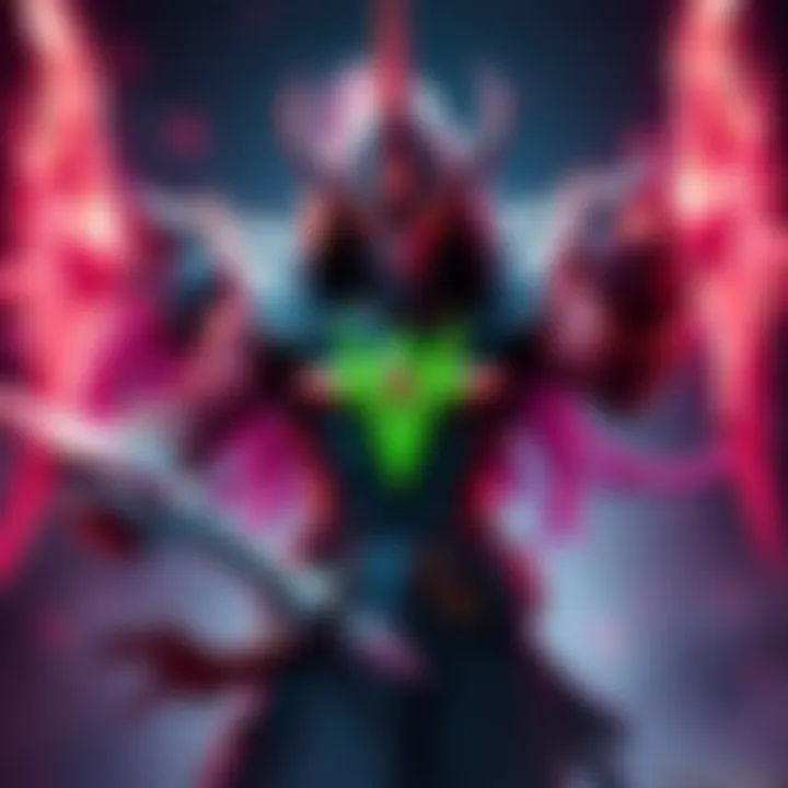 Strife character transformed into Anarchy form showcasing new abilities and features