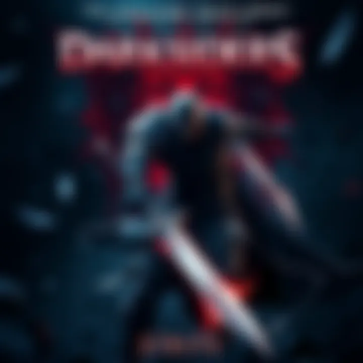 Strife in Darksiders 3 Strife wielding his weapons, poised for battle against The Destroyer in a dark, gritty environment full of chaos.