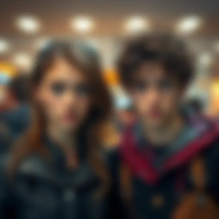 Two individuals with almost identical features standing side by side, sparking curiosity about their resemblance.