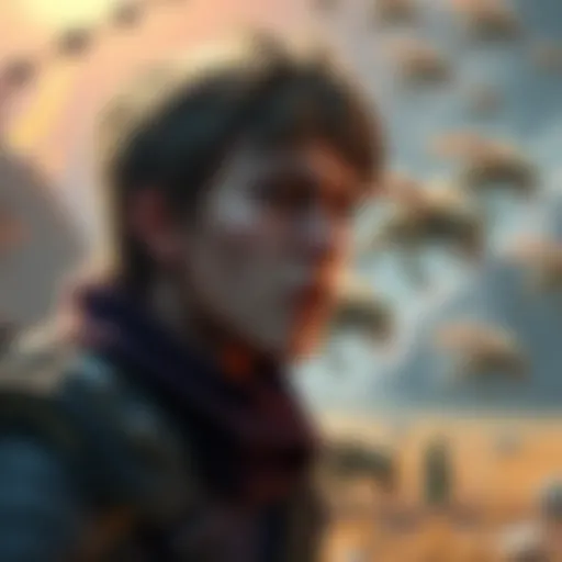 Struggling Player in Axiom Plains A player looking frustrated while battling weak enemies in Axiom Plains after returning to the game.