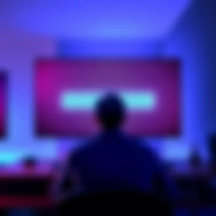 Stuck Loading Screen A computer screen showing a loading symbol that is frozen, with a frustrated person sitting in front of it.