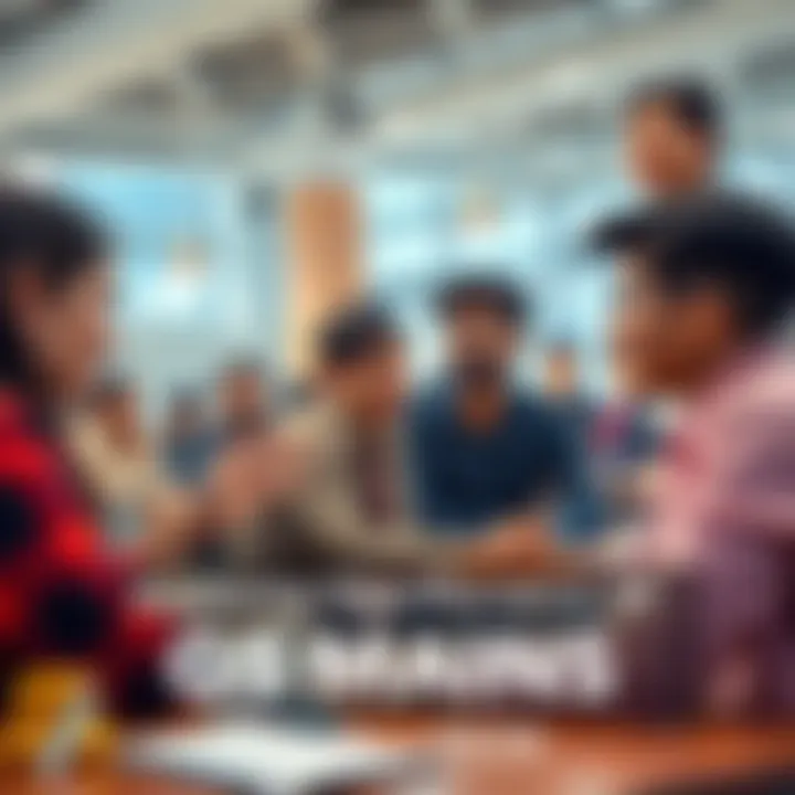 Group of students engaged in a GS Mains discussion, sharing ideas and learning together.