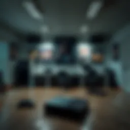 Studio Closure Announcement A digital artwork showcasing an empty game studio office with a broken console and game posters on the wall, symbolizing the shutdown of a beloved game developer.