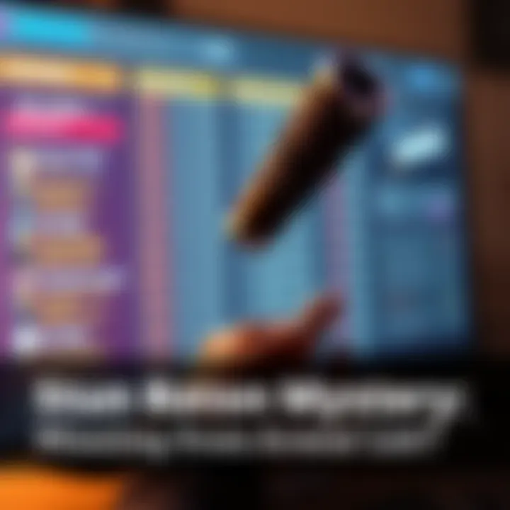 A player holding a stun baton, looking confused as they check their inventory list on a screen.